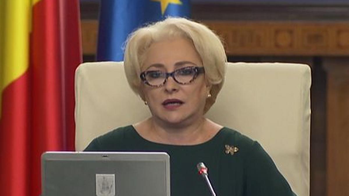premierul romaniei viorica dancila anunta decizii importante luate in sedinta de guvern