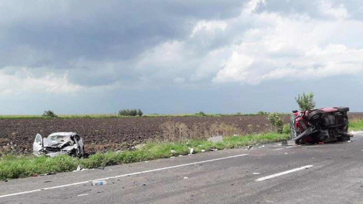 accident grav in ialomita primele imagini video