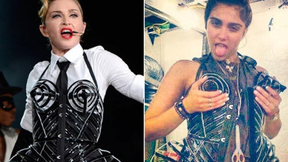 ce sexy e fiica madonnei are 21 de ani si i seamana perfect mamei sale imagini cu lourdes