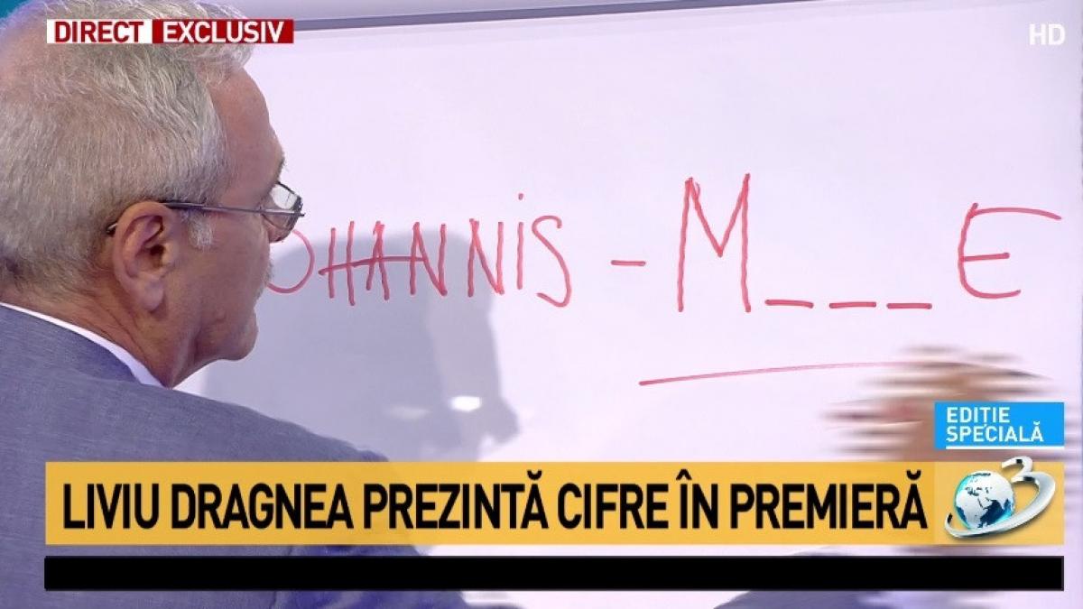 liviu dragnea mesaj soc pentru presedinte in direct la sinteza zilei
