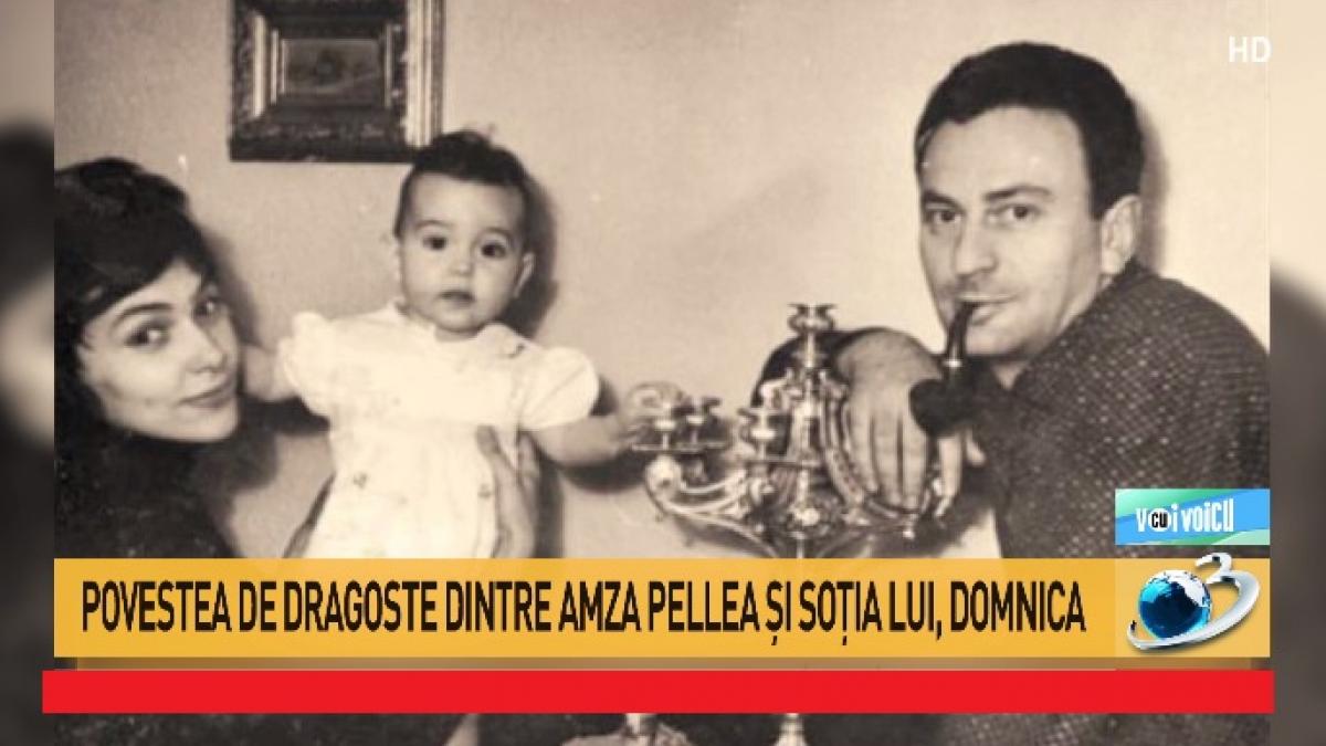 voi cu voicu povestea de dragoste dintre amza pellea si domnica era atat de frumoasa ca se opreau
