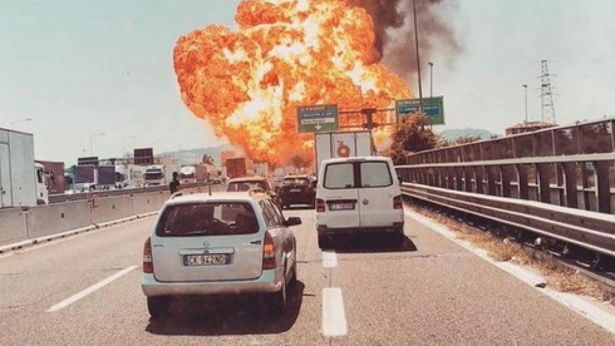 alti doi romani raniti in explozia din apropierea aeroportului din bologna