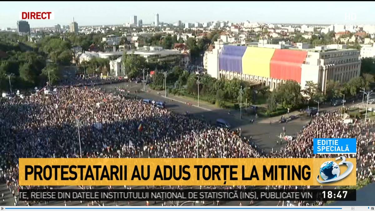 protest diaspora jandarmii ultimatum pentru manifestanti