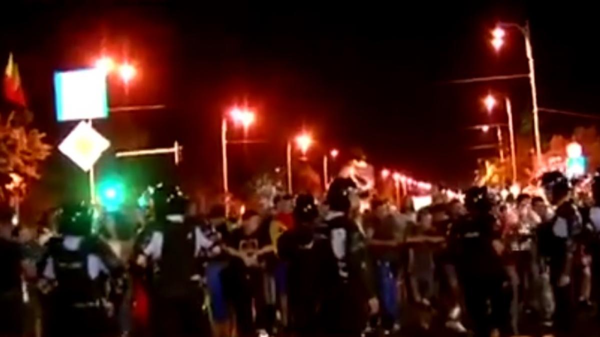 protest diaspora doua incendii in apropierea pietei victoriei