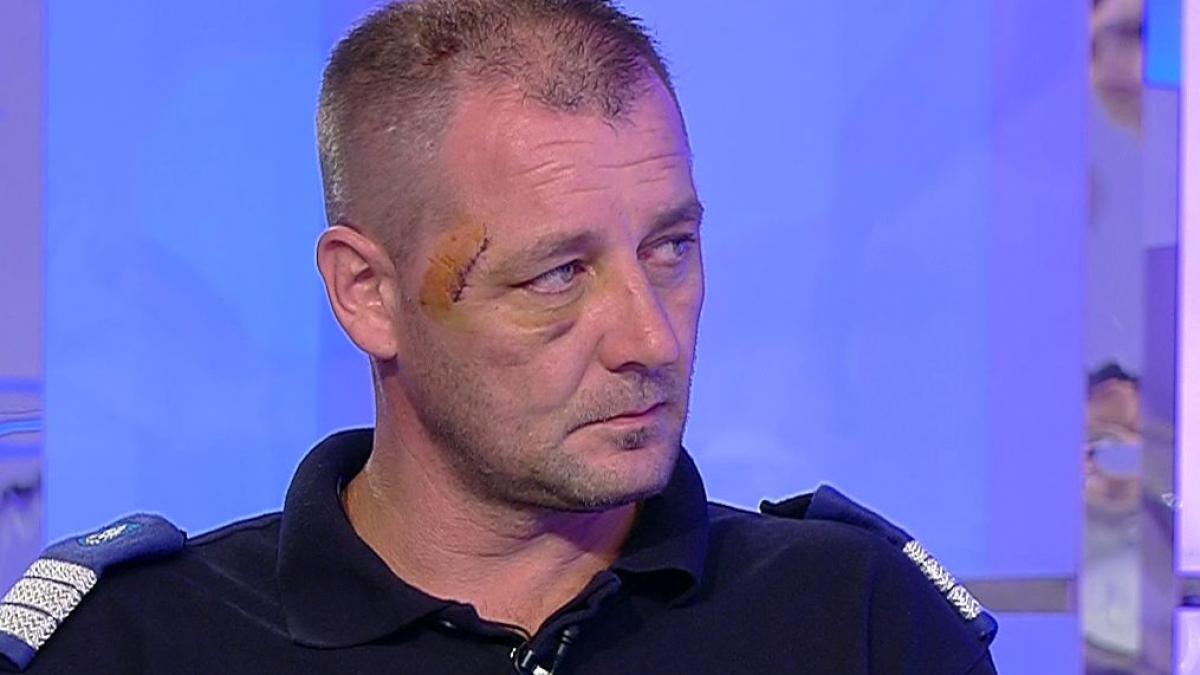 declaratia socanta a jandarmului ranit la protestele din piata victoriei aruncau cu tot felul de