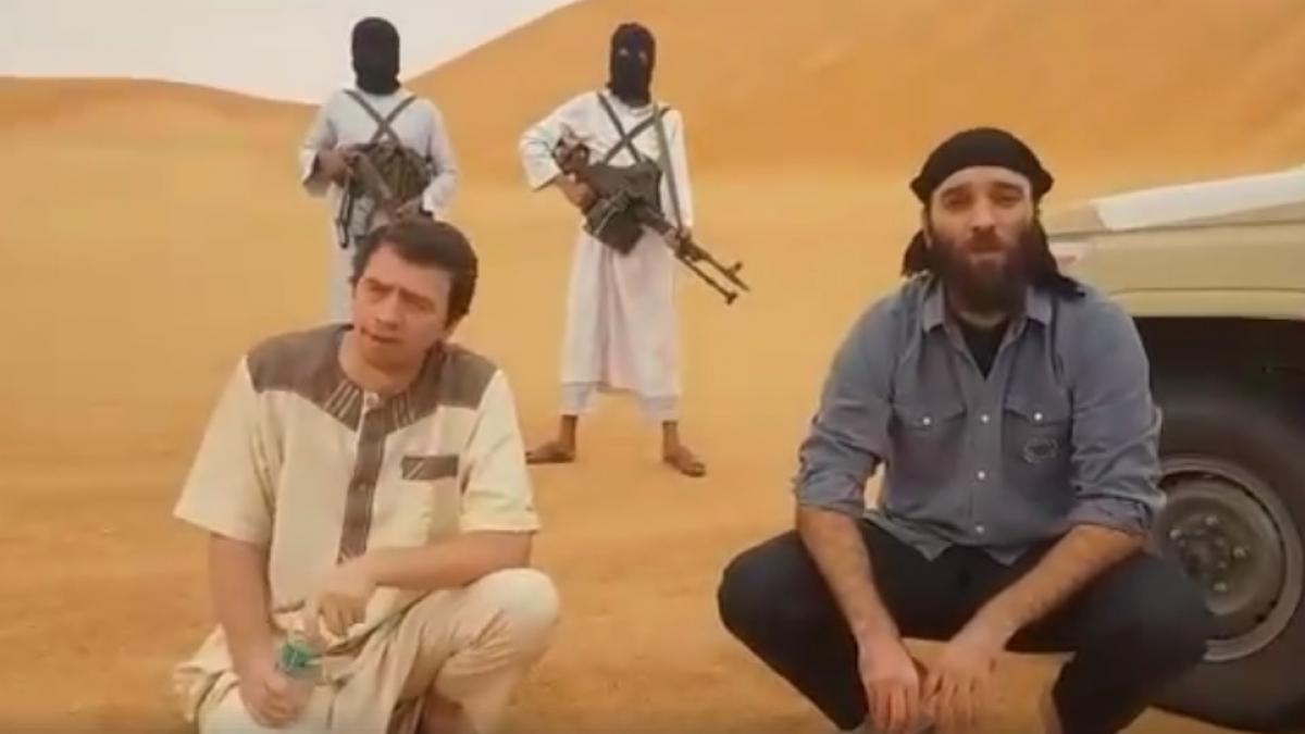 primele imagini cu romanul rapit in libia mae verifica autenticitatea materialului video