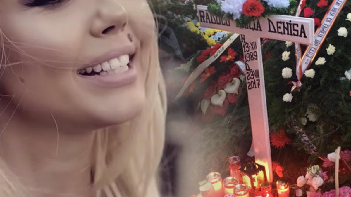 ti se face pielea de gaina mormantul denisei raducu pozat in miez de noapte