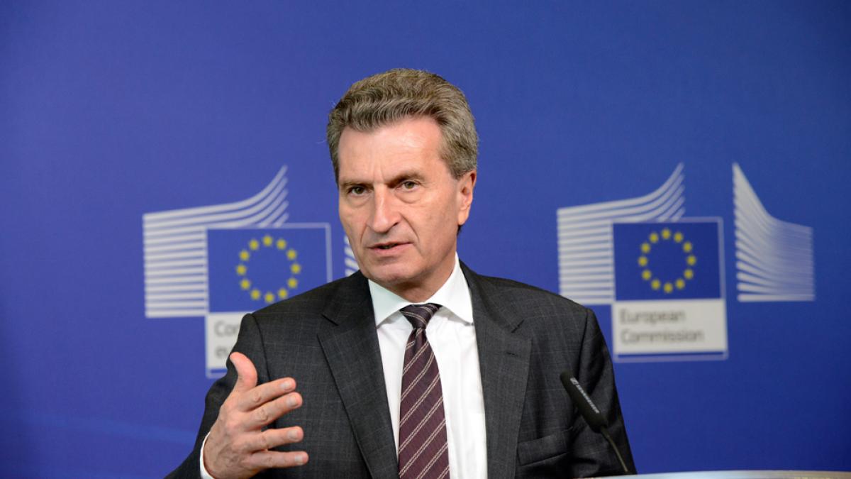 comisarul european pentru buget gunther oettinger polonia ungaria romania vor sa distruga proiectul