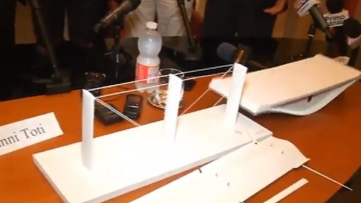 situatie incredibila dupa tragedia din genova unde au murit zeci de persoane macheta noului pod s a