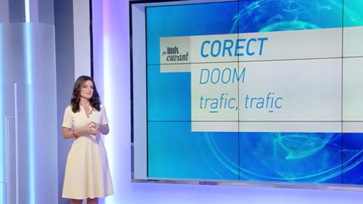 pe cuvant cu ana iorga cum se pronunta corect cuvantul trafic