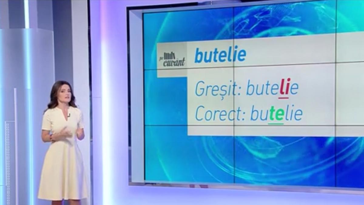 pe cuvant cu ana iorga cum accentuam corect cuvintele prevedere si butelie