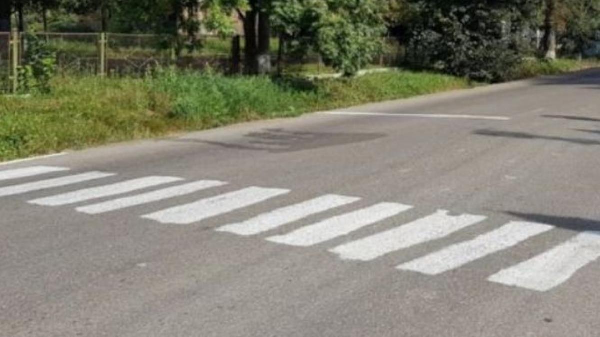 un roman si a facut propria trecere de pietoni politia a deschis dosar penal