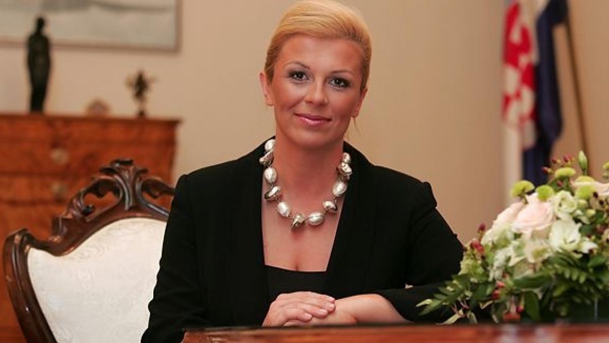 presedinta croatiei fata in fata cu klaus iohannis