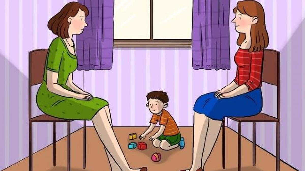 iti poti da seama care dintre cele doua femei este mama copilului doar 5 dintre oameni aleg