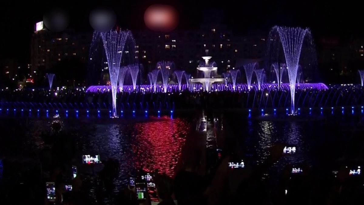 fantanile din centrul bucurestiului au fost inaugurate