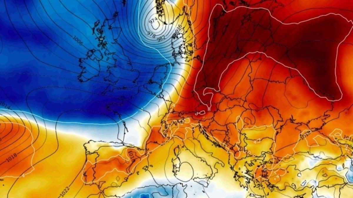 o masa de aer polar va afecta europa ce temperaturi vor fi in romania
