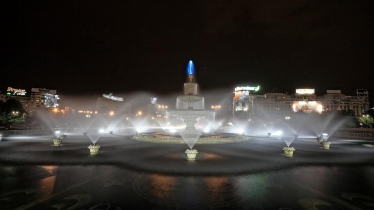 se redeschid fantanile din piata unirii