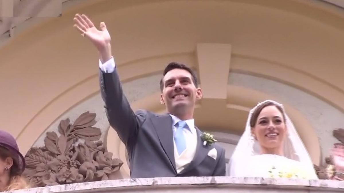 nunta anului fostul principe nicolae s a casatorit cu alina binder foto video
