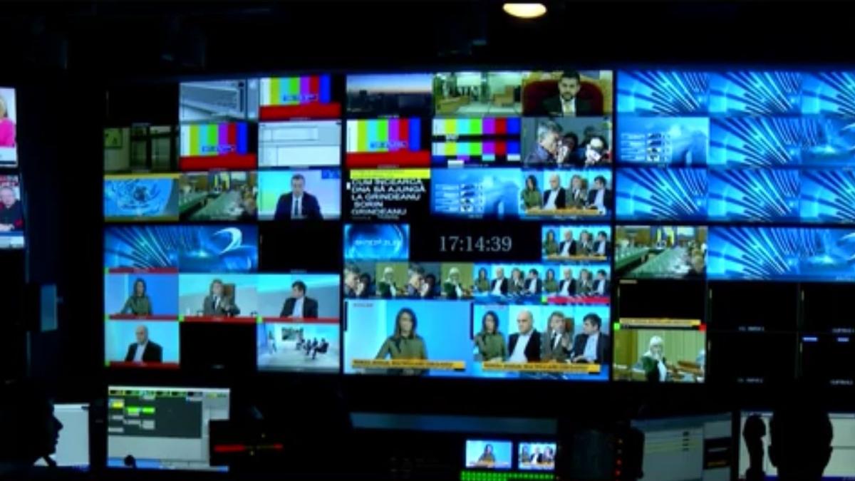 romanii mari consumatori de televiziune