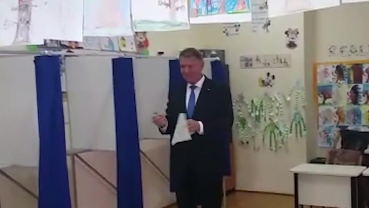 referendum familie 2018 presedintele klaus iohannis a votat la sibiu