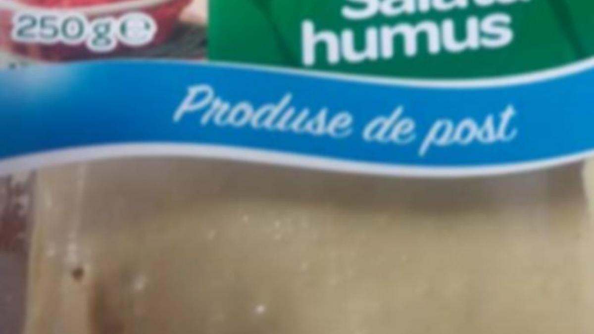humus retras de la vanzare de un lant de supermarketuri din tara produsul este contaminat cu o