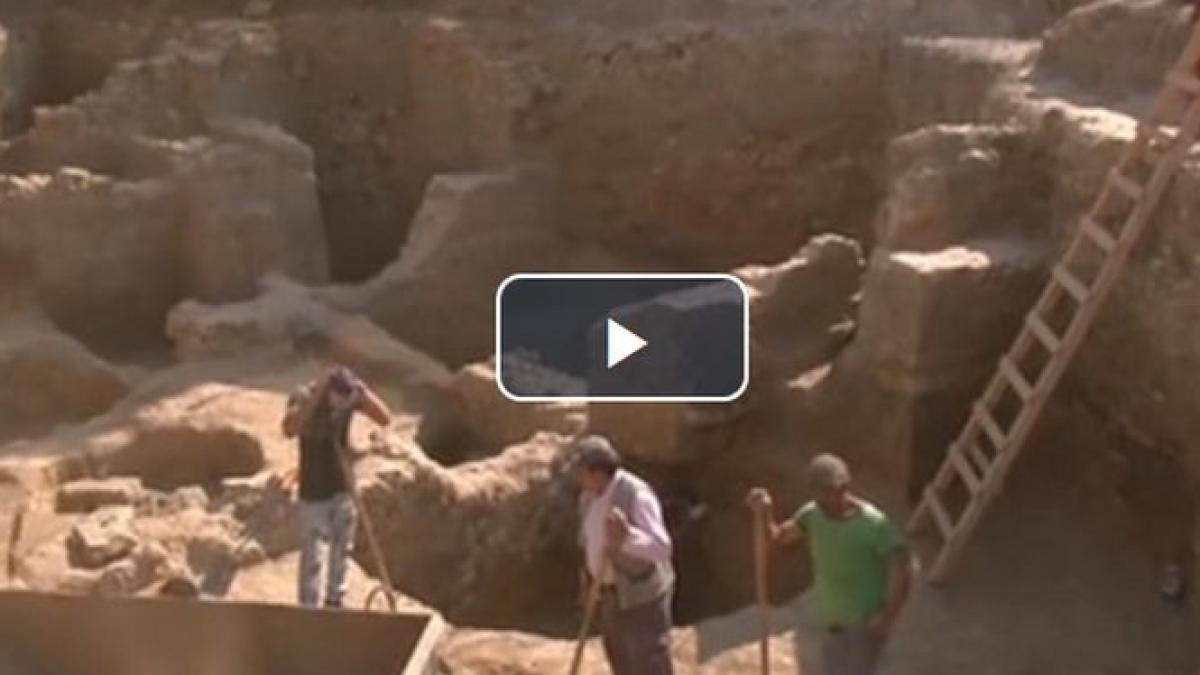 sapaturile pentru fundatia unui bloc de locuinte din constanta au scos la iveala o descoperire