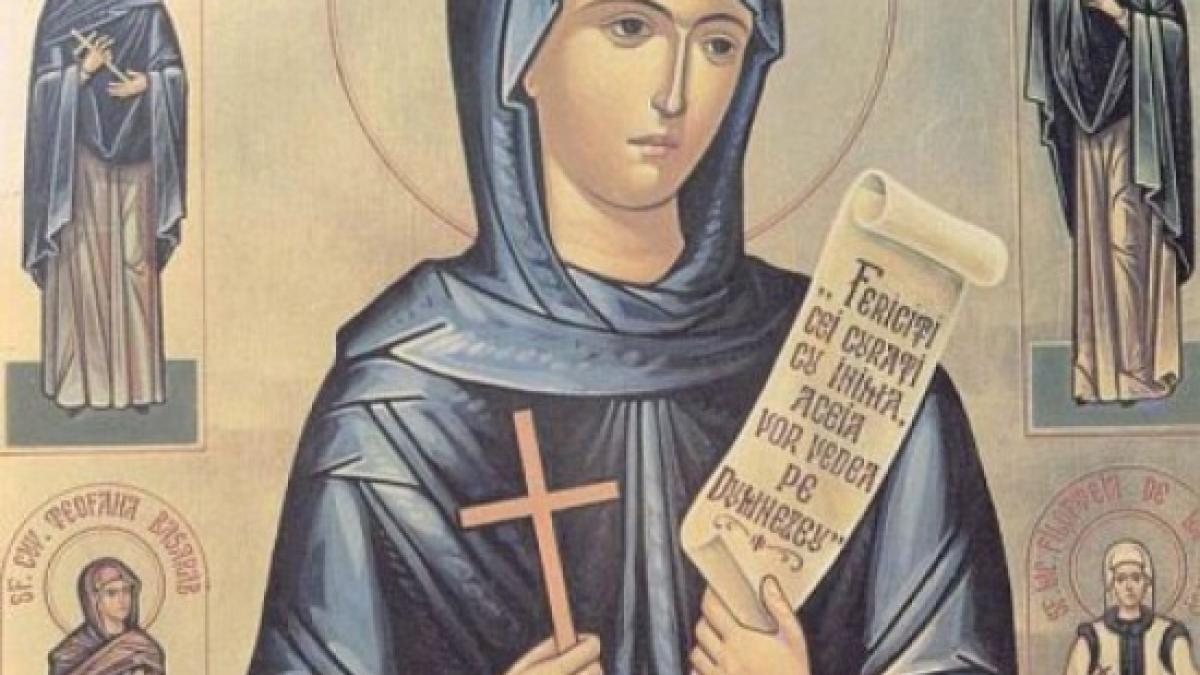 sfanta parascheva rugaciunea catre sfanta parascheva pentru noroc si liniste in viata