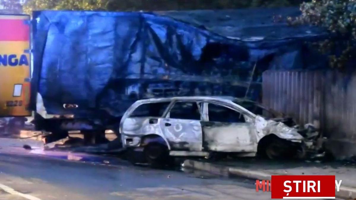 sfarsit cumplit pentru un roman in italia a ars de viu in propria masina