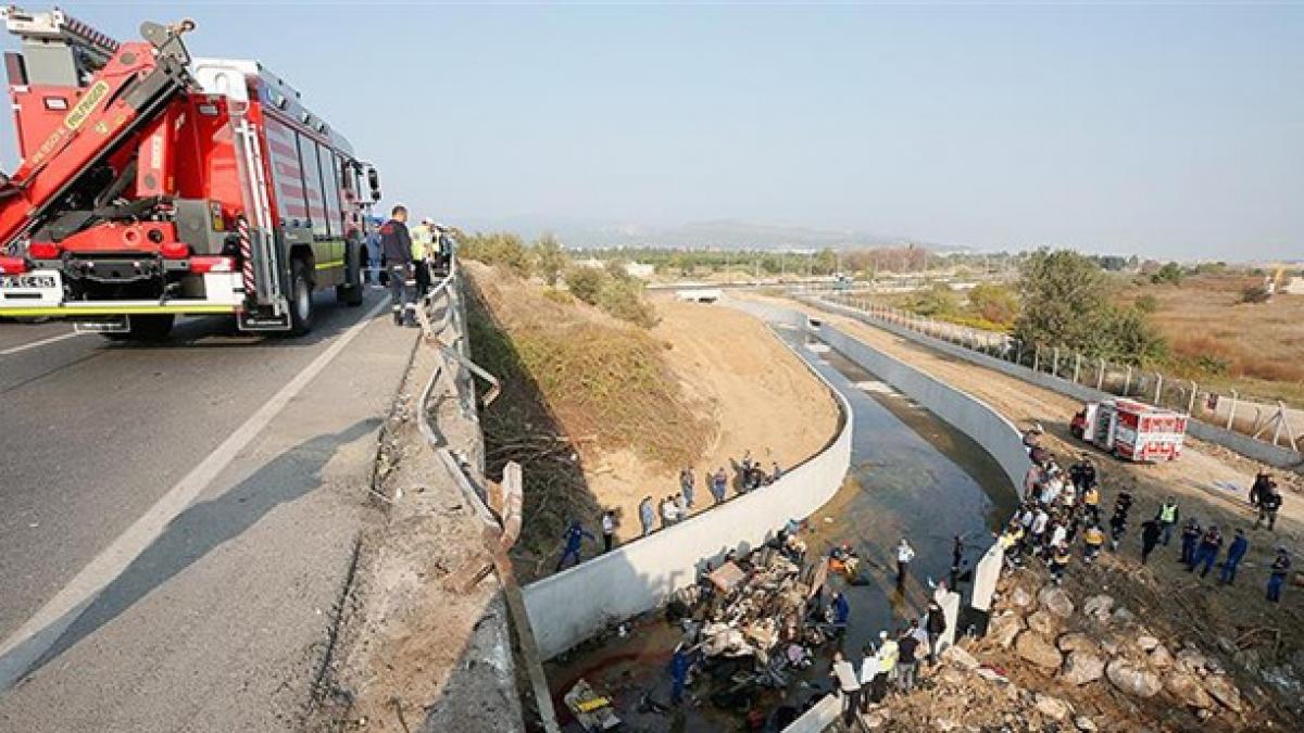 turcia 15 morti intr un accident care a implicat un camion cu migranti