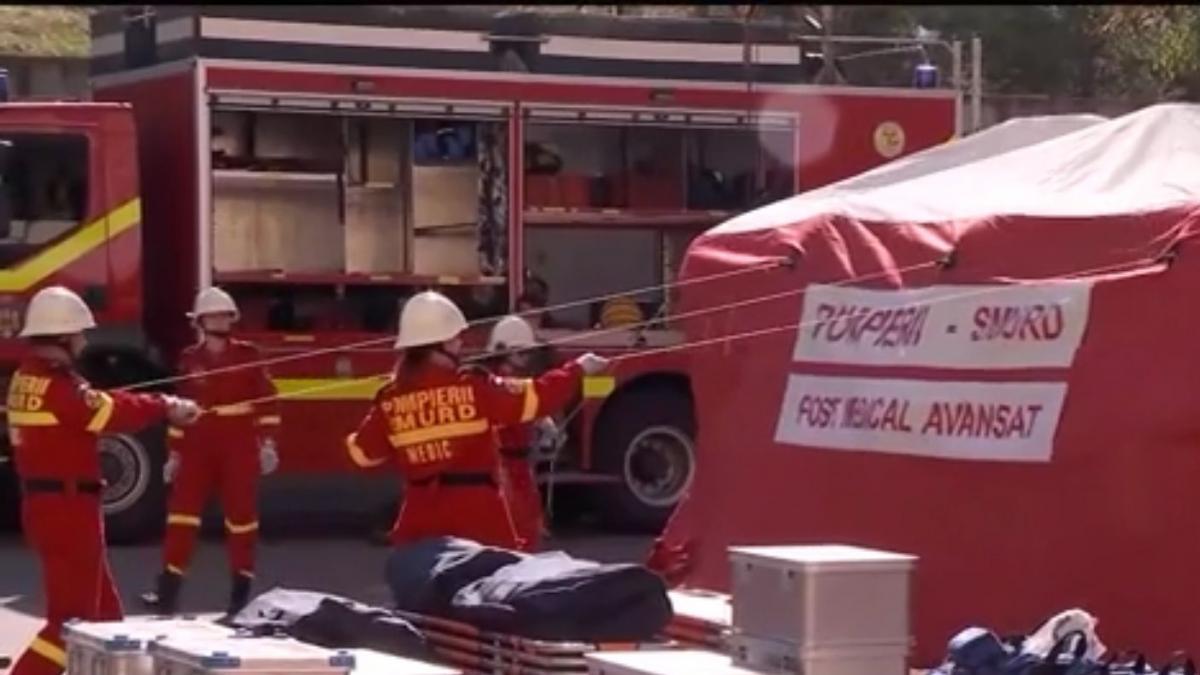 incident real la exercitiul seism 2018