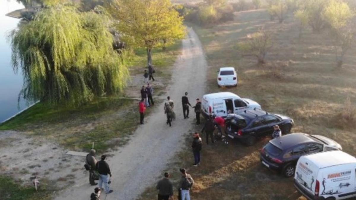 p concurs de pescuit la rapitori pe lacul tancabesti