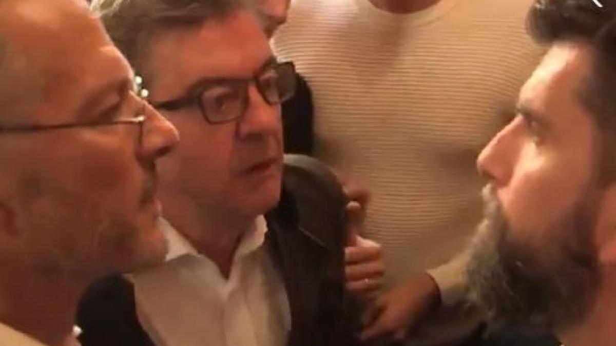 incident violent la sediul unui partid de extrema stanga din franta un politist a fost impins de un