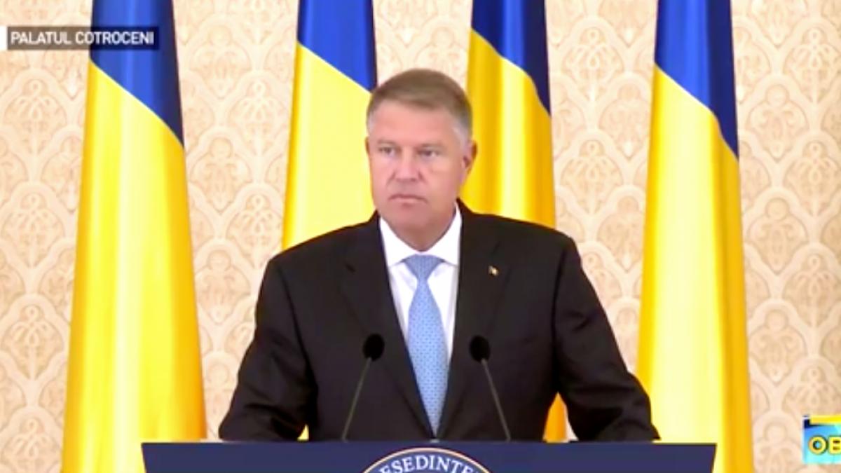 klaus iohannis e o situatie neobisnuita ca pe sa dezbata o rezolutie privind romania inainte de