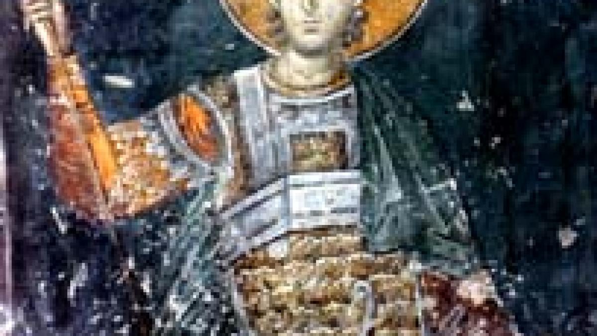 sfantul dimitrie izvoratorul de mir patronul pastorilor si vestitorul iernii sarbatorit vineri cele