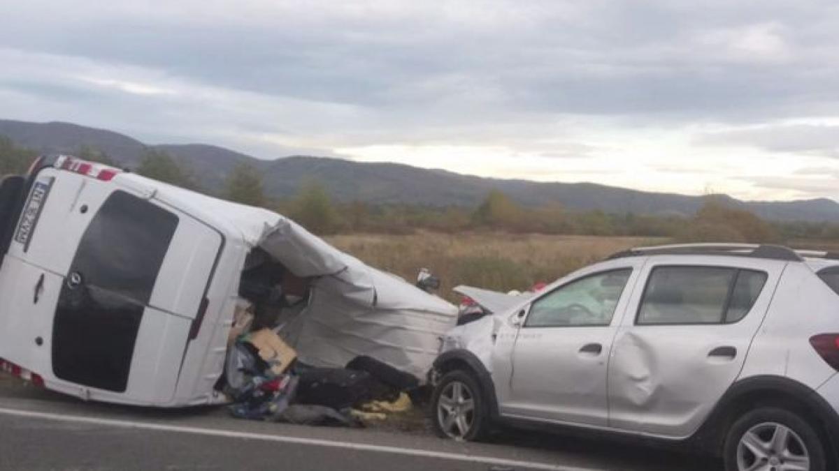 accident cumplit in caras severin a fost activat planul rosu de interventie