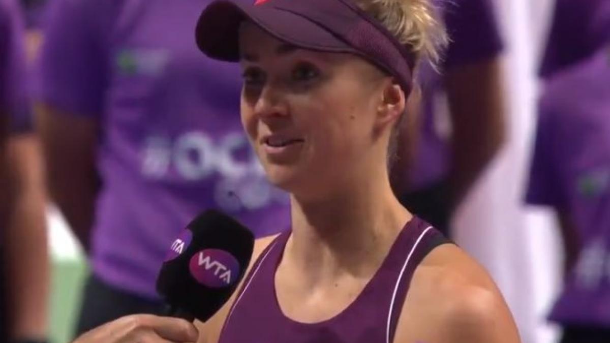 elina svitolina a castigat turneul campioanelor de la singapore prima ei reactie