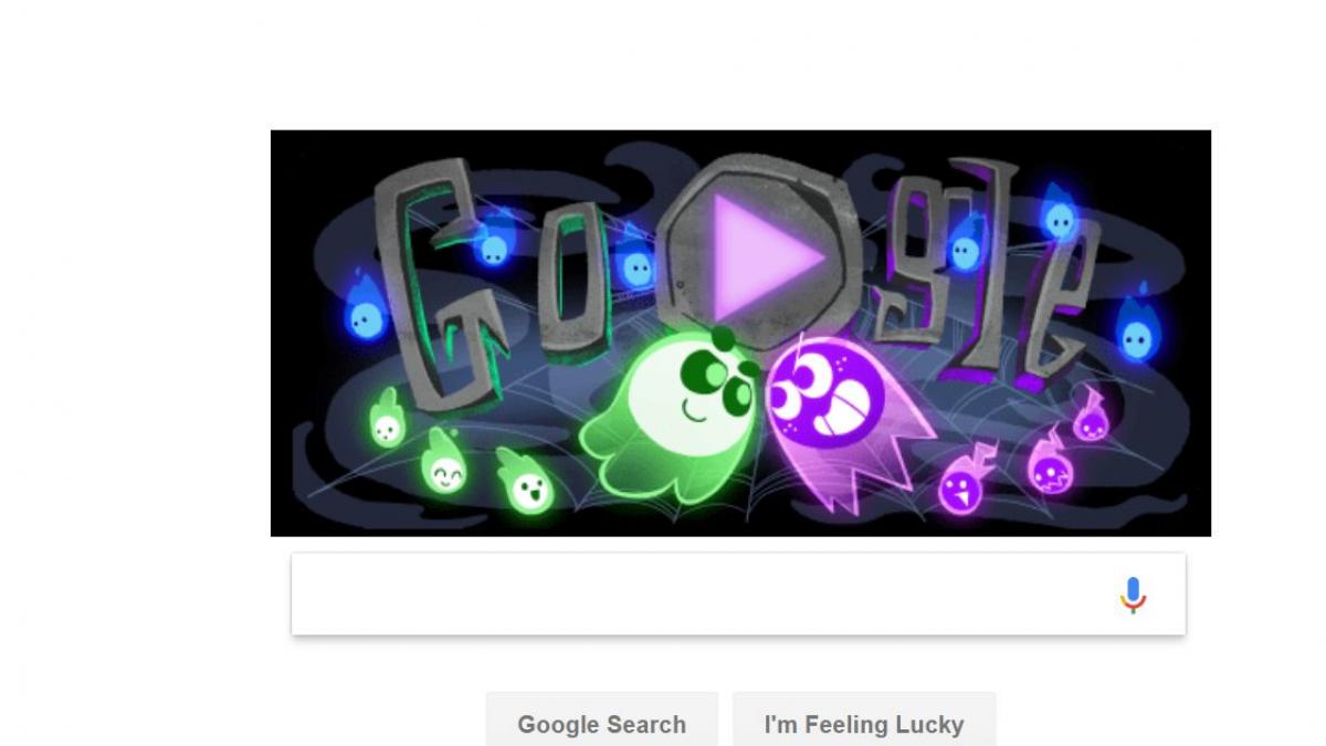 halloween google sarbatoreste halloween printr un doodle special