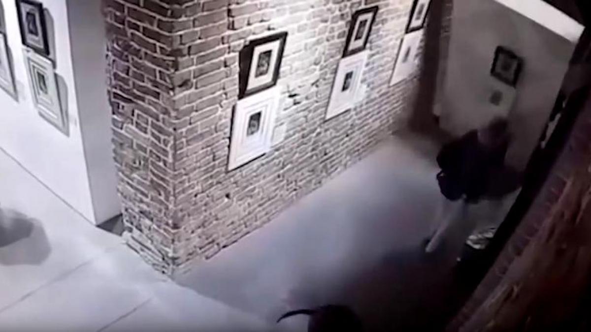 au distrus tablouri de dali si goya pentru un selfie