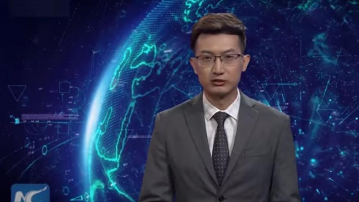 este incredibil a aparut primul prezentator virtual de stiri oamenii au ramas cu gura cascata cand