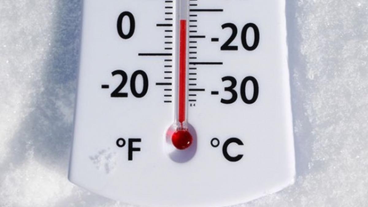 termometrele au inregistrat cea mai scazuta temperatura din aceasta toamna