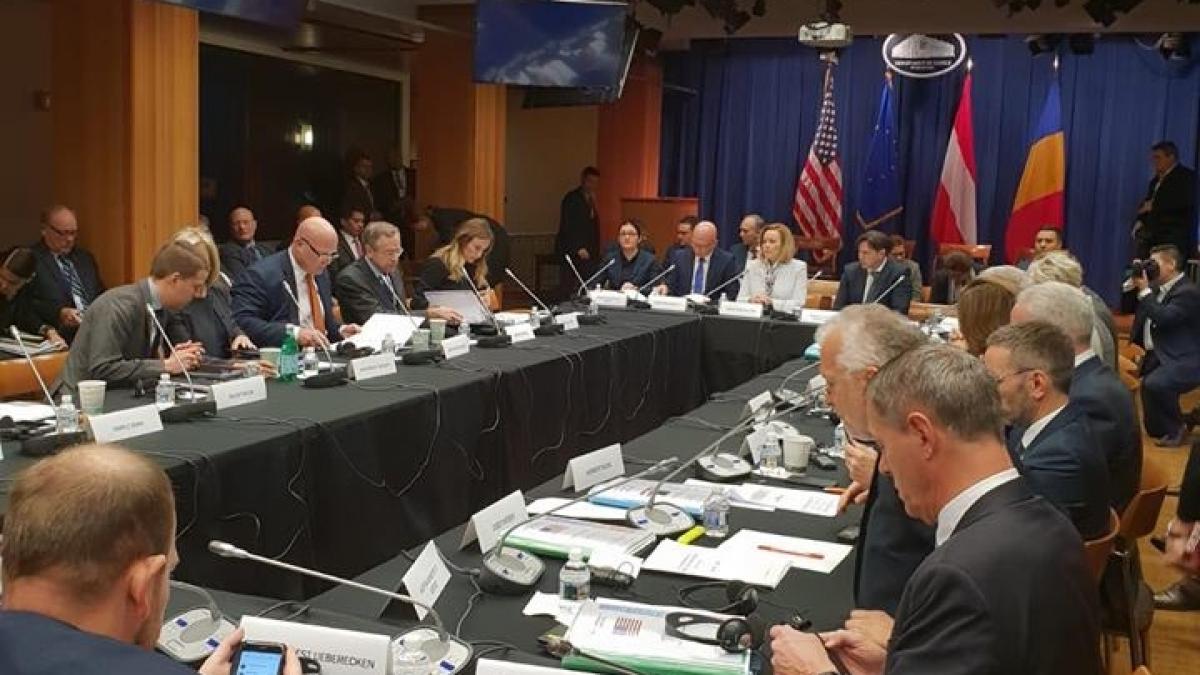 carmen dan intalnire cu procurorul general sua ministrul de interne in capul mesei la washington