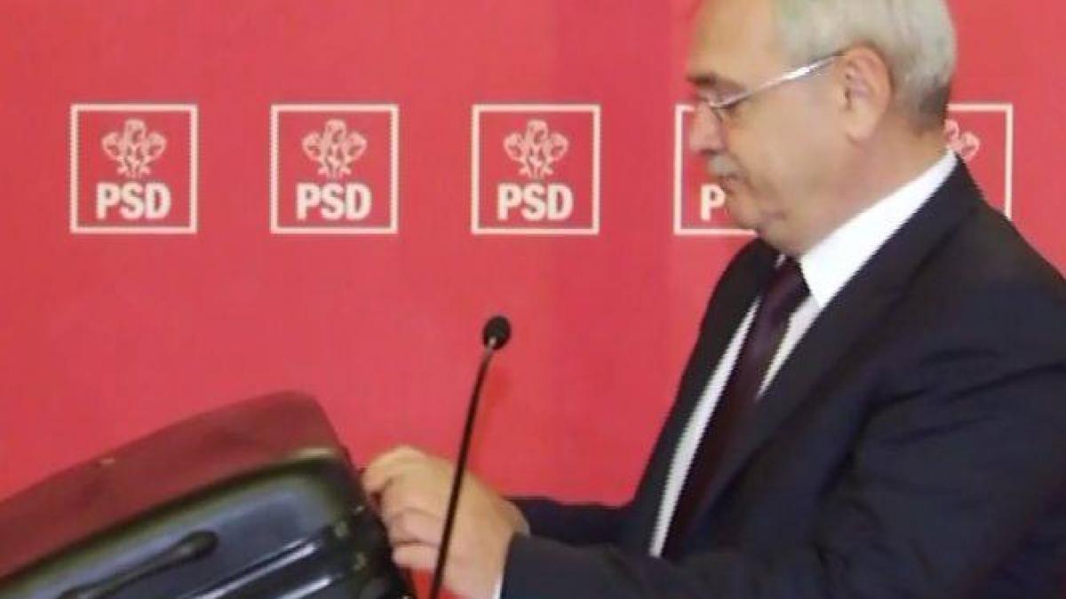 liviu dragnea a prezentat o noua valiza