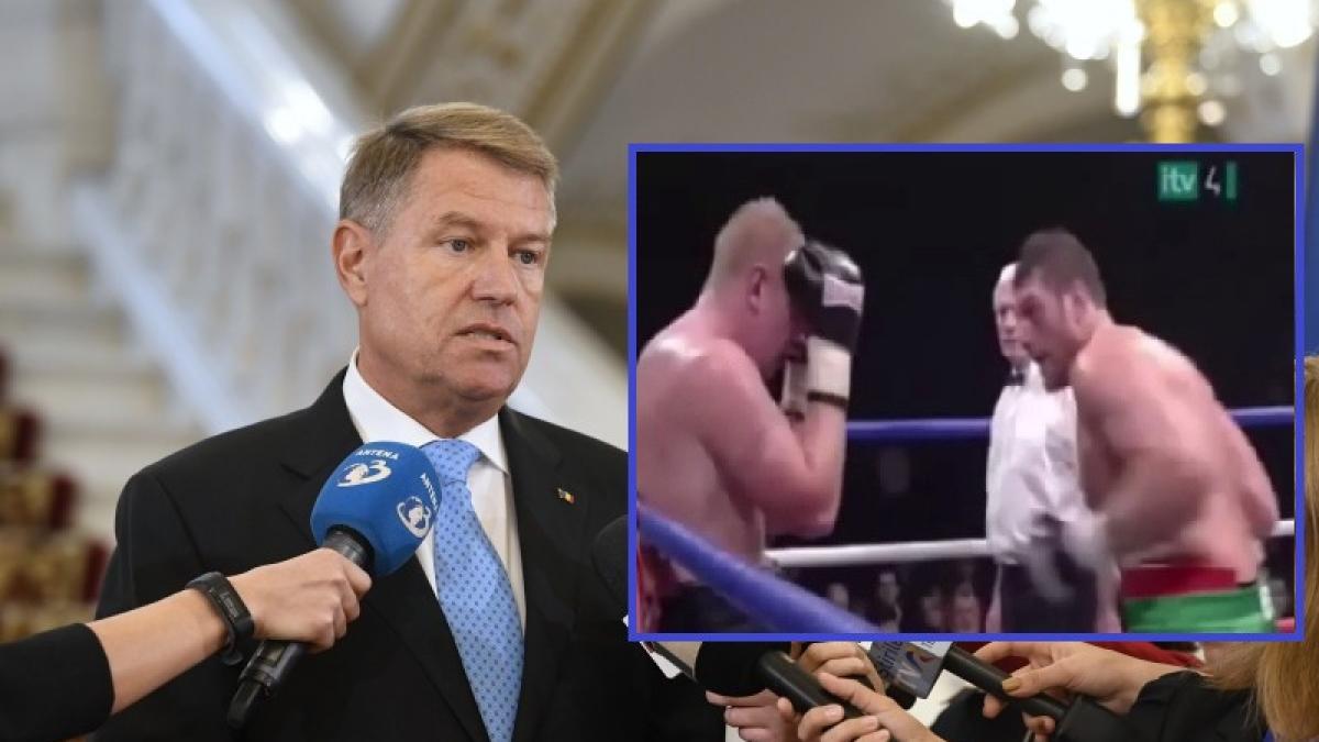 asemanarea dintre klaus iohannis si un boxer imaginile geniale difuzate de mihai gadea la sinteza
