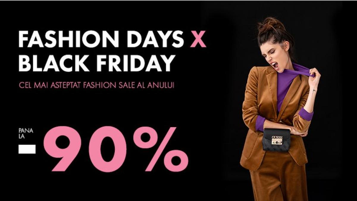 a inceput black friday la fashion days 36 de ore de reduceri neintrerupte