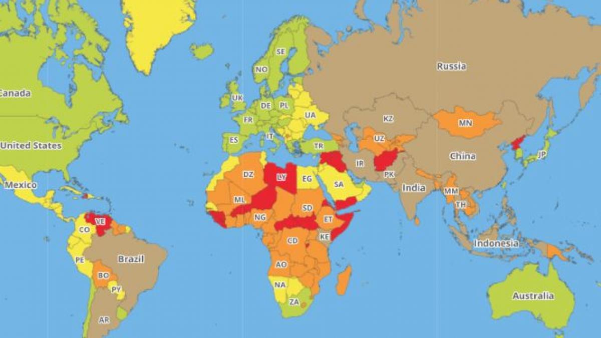 acestea sunt cele mai periculoase tari pentru turisti topul care iti poate schimba planurile de