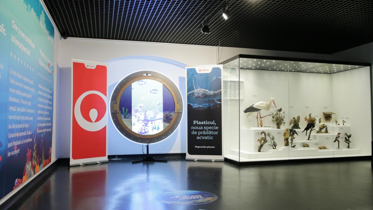 veolia romania sustine lupta impotriva plasticului printr o diorama multimedia expusa la muzeul