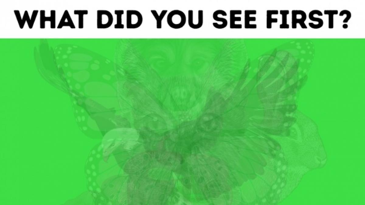 ce animal vezi prima oara in imagine alegerea spune multe despre personalitatea ta