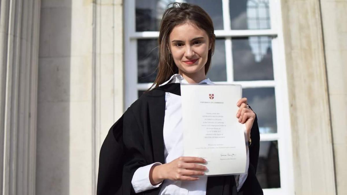 a primit o bursa de merit de la bill gates iar astazi preda la oxford declaratia socanta facuta de