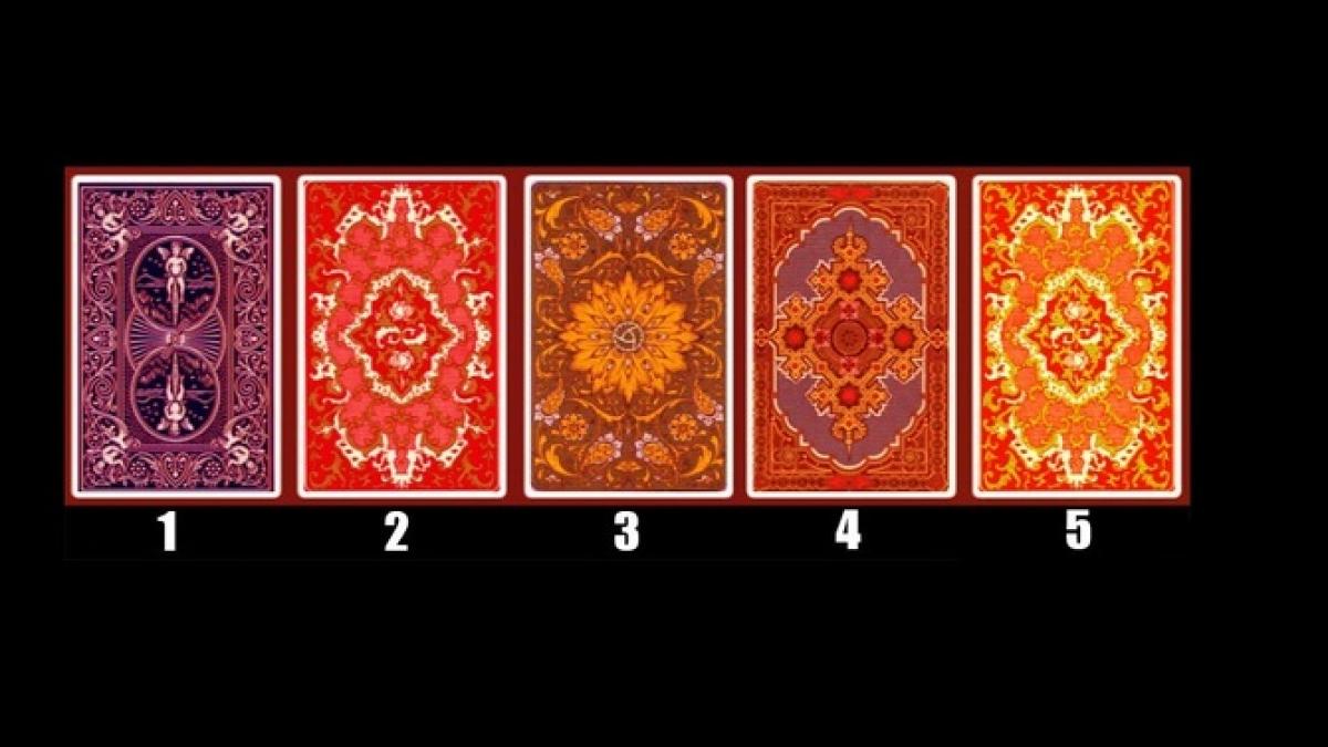 test de personalitate alege una din cele cinci carti si afla ti destinul