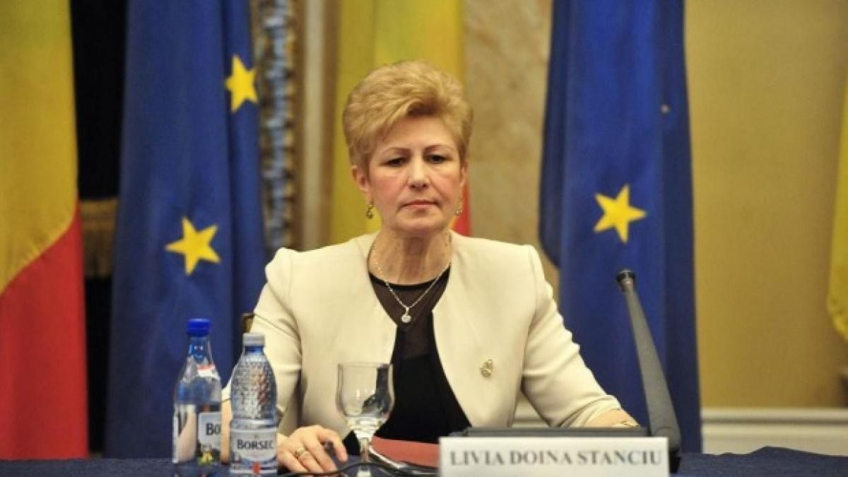 livia stanciu a fost data afara de la institutul national al magistraturii